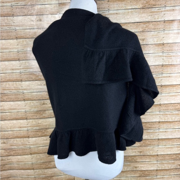 Precious Fibers Cashmere Wrap with Ruffle Edge - Picture 3 of 4